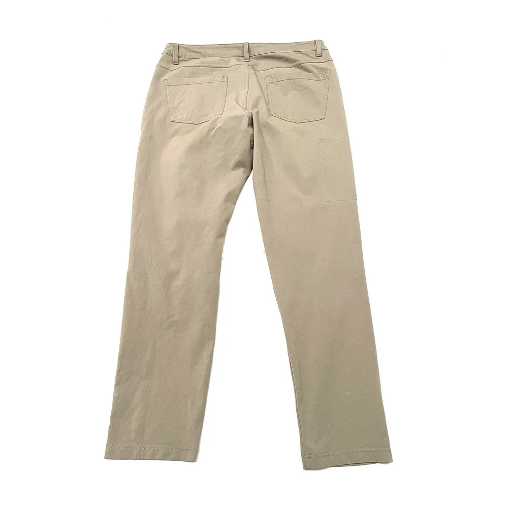 BYLT Everyday Pant 2.0  Size 36x30 Khaki Stretch Work Golf Wrinkle Free UPF 50+